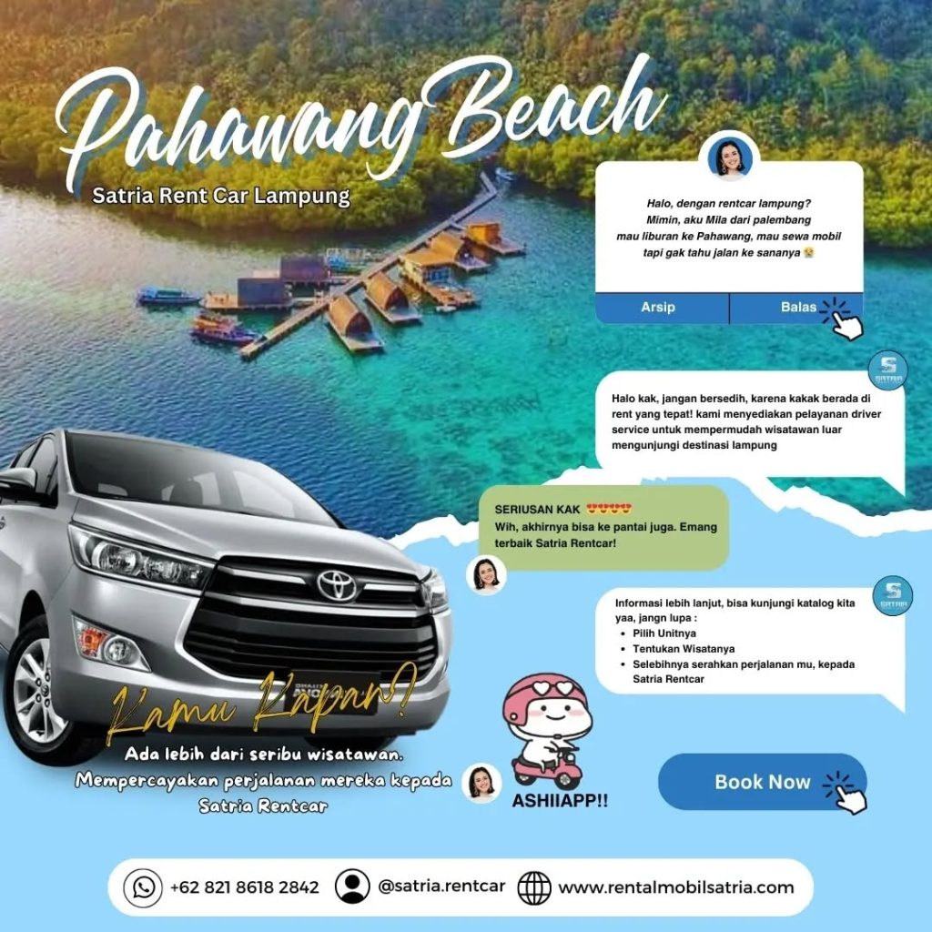 Liburan ke Pulau Pahawang – Snorkeling & Wisata Laut Terbaik di Lampung dengan Rental Mobil Lampung